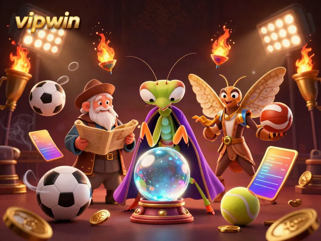 Engage with the magical world of vipwin as mystical creatures unveil thrilling sports betting adventures.