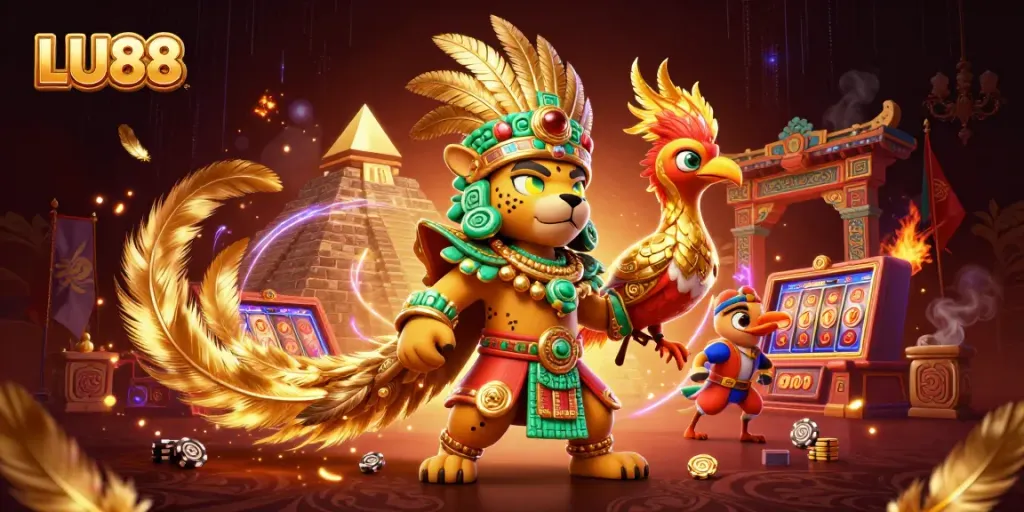 Experience thrilling moments at LU88 with dynamic casino gaming elements featuring ancient Mayan motifs.