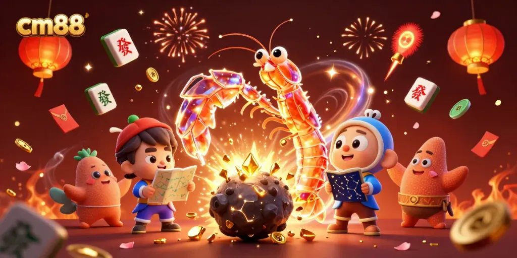 Experience thrilling wins with cm88’s interactive gaming elements, vibrant characters, and celebration themes.